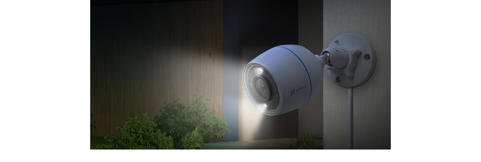 CCTV SMART HOME WIFI CAMERA EZVIZ OUTDOOR FULL COLOR 2MP